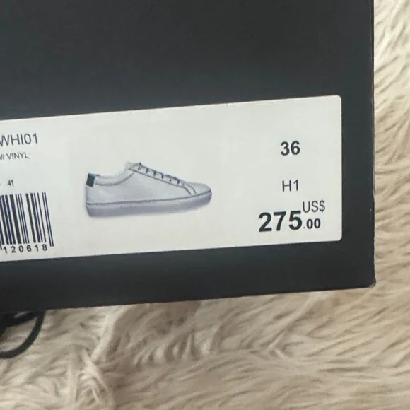 The Kooples Leather Sneakers size 36 ✨NEW✨ - Picture 8 of 9